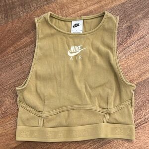 Nike Air Women’s Ribbed Tank Size Small Color Pale Green